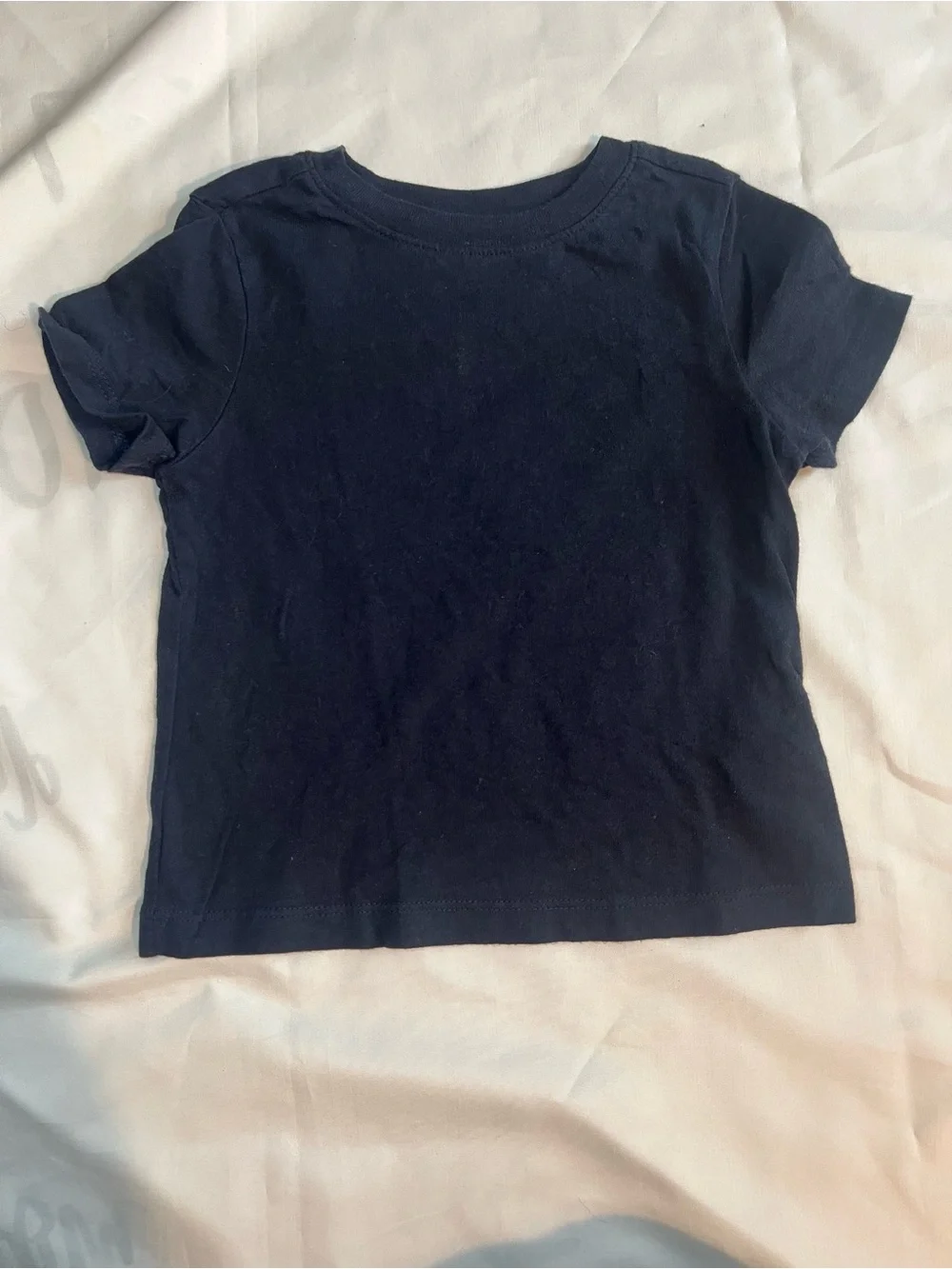 Old Navy Short-Sleeve Basic Tee Pack — Black, Navy & Gray Size 18-24 Months